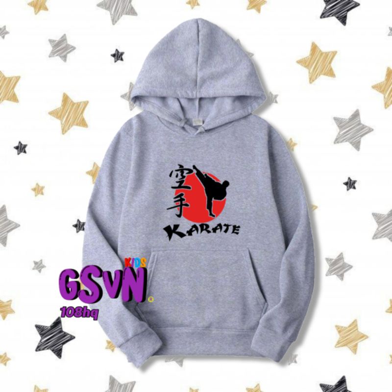 Jaket Anak - Hoodie Sweater Baju Olahraga Karate Logo Karate Kids Jacket Gambar Terbaru Murah Keren 