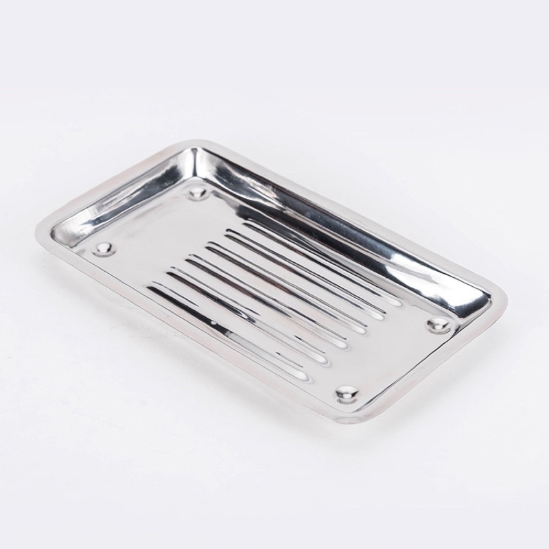 Dental tray SEKAT stainless steel tray alat gigi neirbeken nierbeken alas baki instrumen instrument dokter gigi nierbekken beirbekken