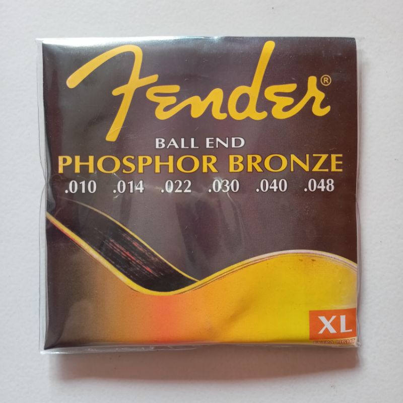 senar gitar/guitar fender akustik 010/fender bronze