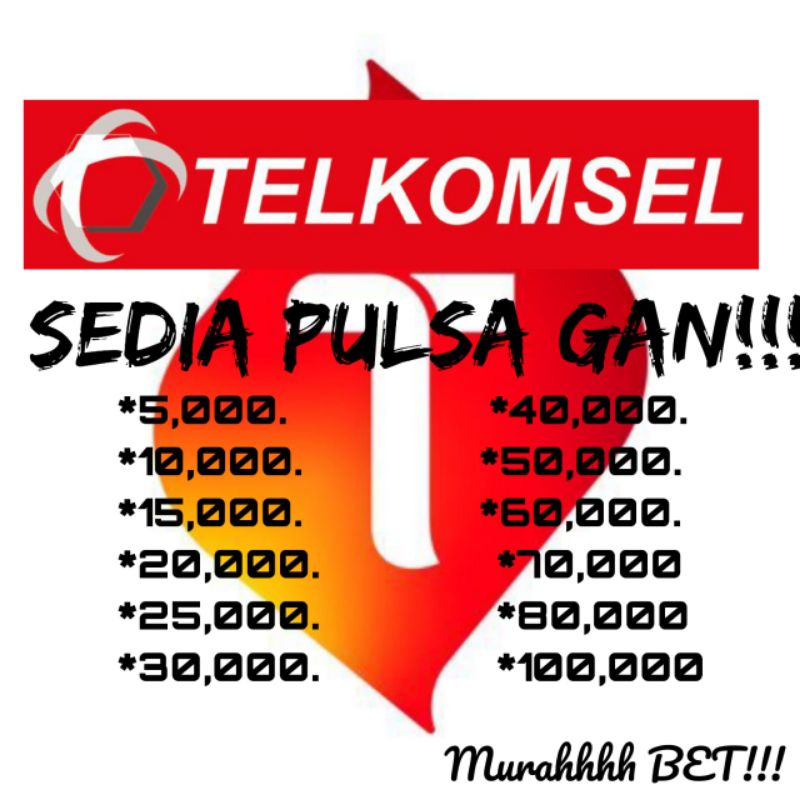 pulsa Telkomsel 5-100k