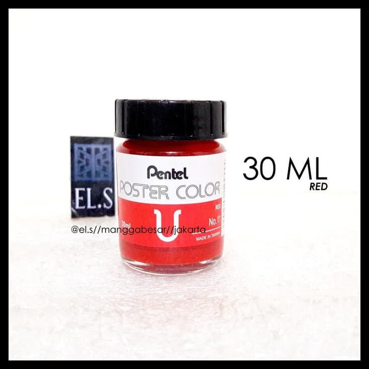 

Pentel Poster Color 30 Ml Red Cat Poster (Ppc30)