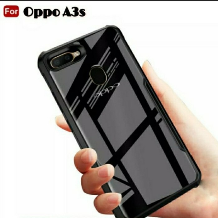 Clear Case Oppo A3S - Softcase Shockproof Oppo A3S - SC