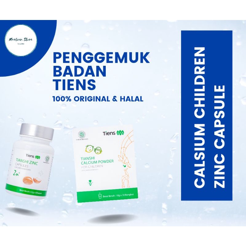 PENGGEMUK BADAN TIENS SUPER WEIGHT GAIN ZINC KAPSULE TERBUKTI MENAMBAH BERAT TERBAIK ORIGINAL