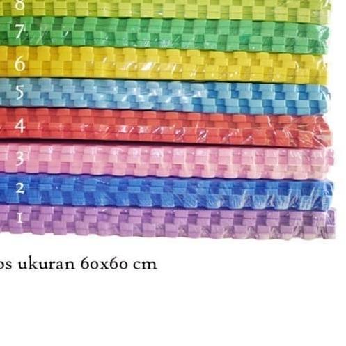 ➸ Evamat Polos Ukuran 60 x 60 - Matras / Karpet / Alas Lantai / Tikar Puzle ➴