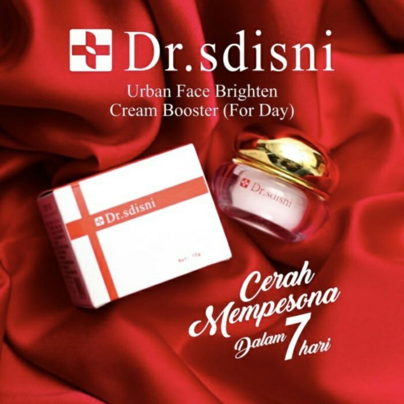 Dr.Sdisni Day & Night Brigthening Cream Booster (Cerah Mempesona Dalam 7 Hari)