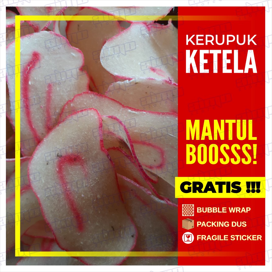 

Kerupuk Ketela Mentah Krupuk Singkong Sadariyah Jaya Warna Camilan Pohong Gurih Enak Renyah 200 gr