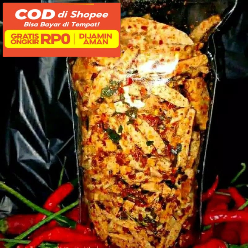 

Basreng Stik Bumbu Basah Daun Jeruk/Basreng Pedas 100 Gram camilan_camilan