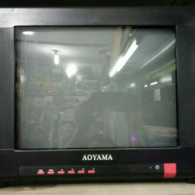 TV TABUNG AOYAMA 17 IN FREE ANTENA TV