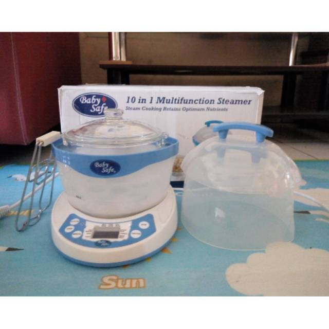 Baby safe 10in1 multifunction steamer