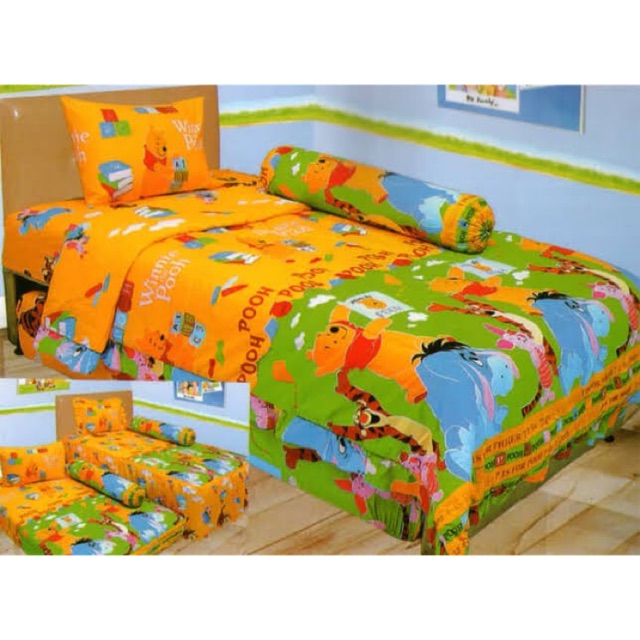 Sprei Sorong Lady Rose 2in1 120x200 Winnie The Pooh