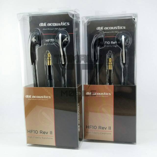 Dbe Acoustics HF10 Earbud Non Mic 32 Ohm Original Garansi Resmi
