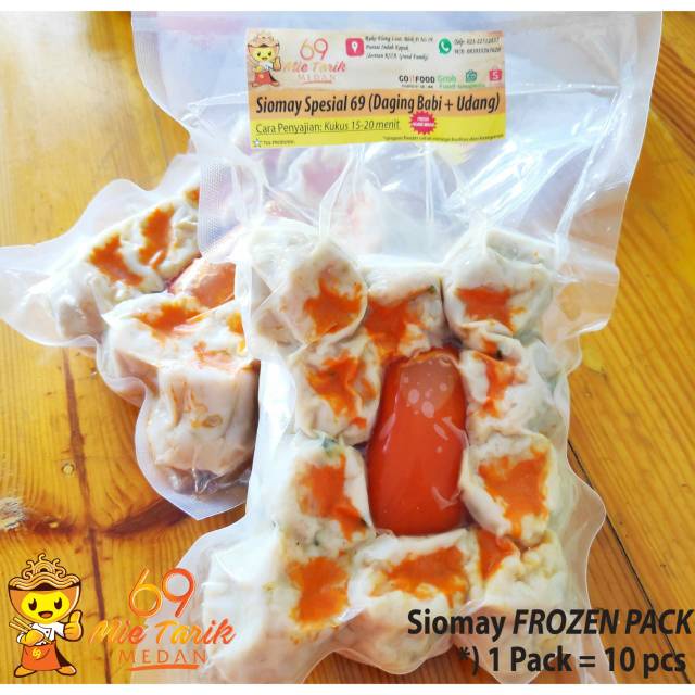 

Siomay Babi Udang HomeMade (Frozen Pack 10 Pcs) - 69 Mie Tarik Medan