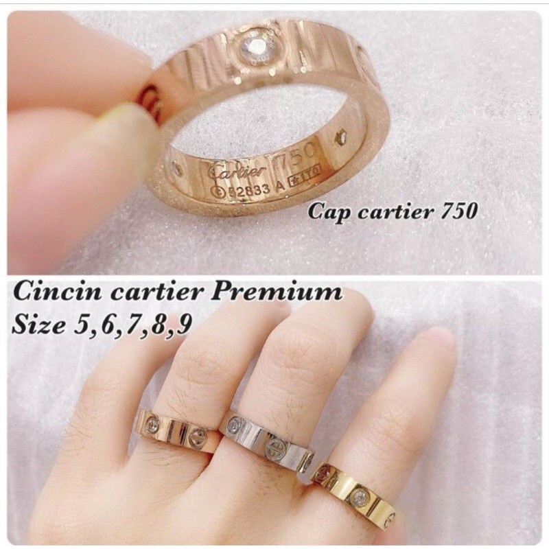 [ Bayar Ditempat ] Cincin Titanium Wanita Anti Karat Dan Luntur Selamanya / Cincin Titanium Asli Ori Import / Cincin Wanita Titanium