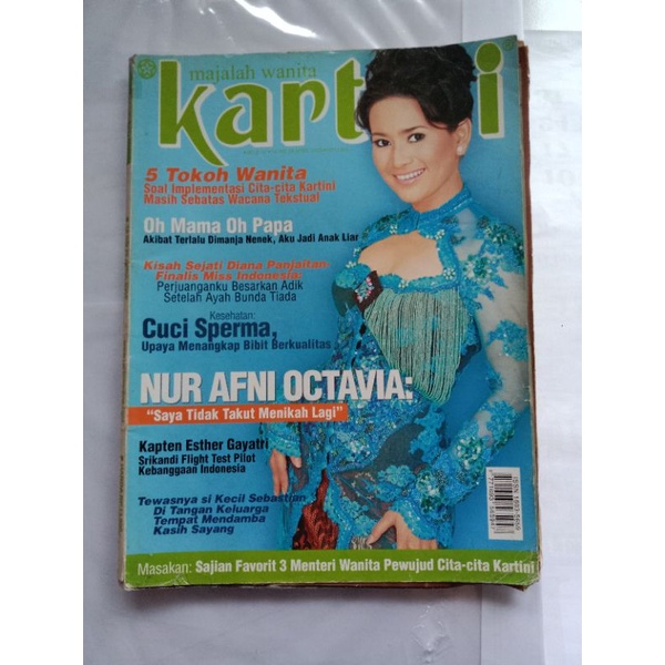 MAJALAH KARTINI EDISI APRIL 2005 COVER IKKE NURJANAH