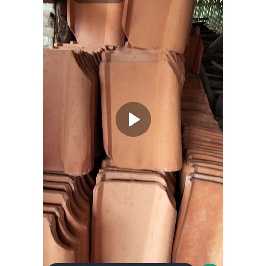 genteng plentong tanah liat