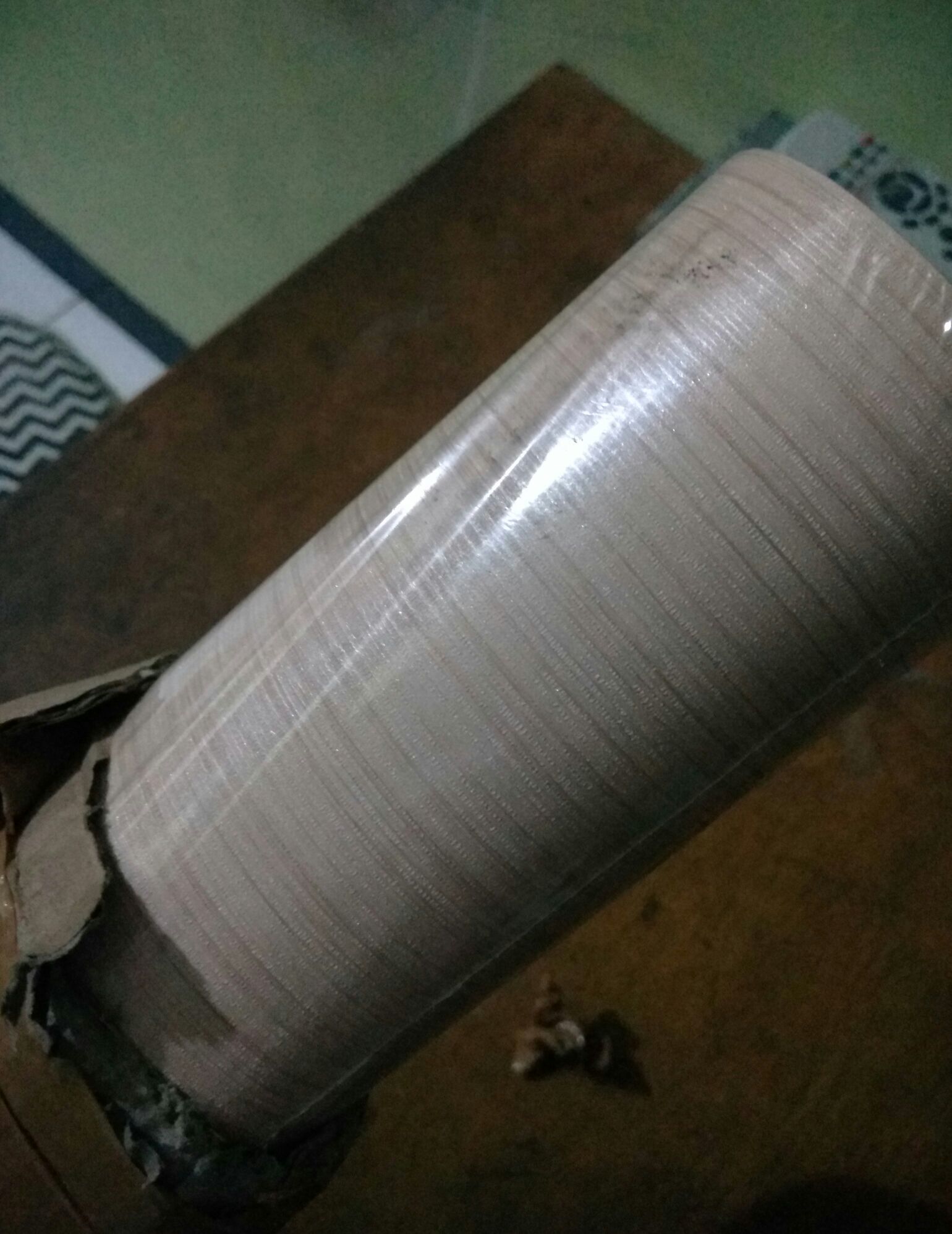 Sale!!! Wallpaper Krem Polos Embossed, Bukan Sticker