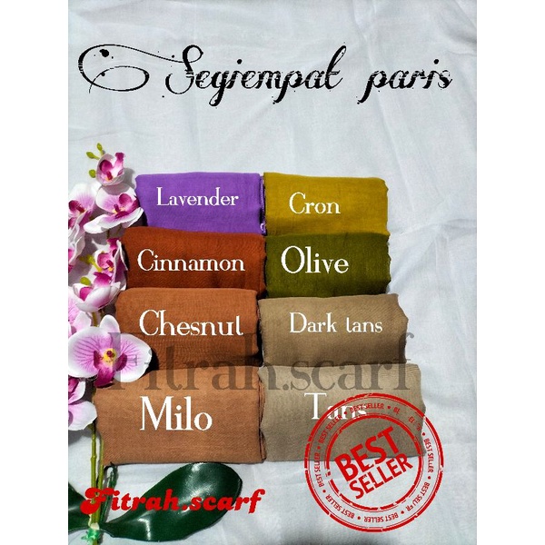 Segiempat Paris premium / part 2 / Redrose / Varisha / Dll