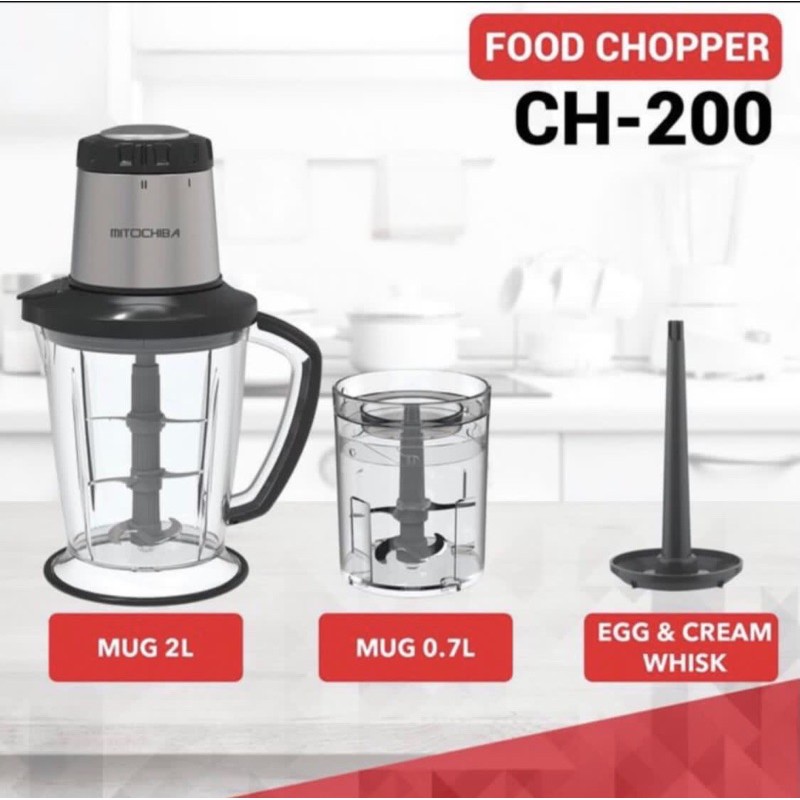 Chopper Blender Choper coper Pelumat MITOCHIBA CH 100 CH 200