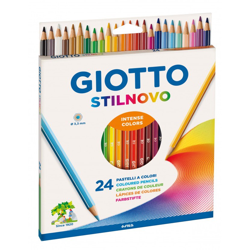 

Giotto Stilnovo Cardboard 24 Colors