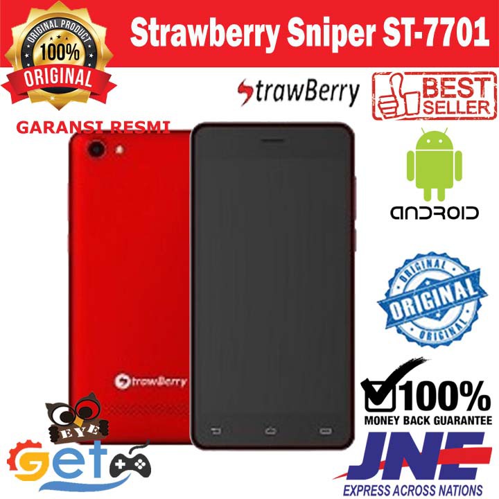 Hp Android Strawberry Sniper St 7701 Garansi Shopee Indonesia