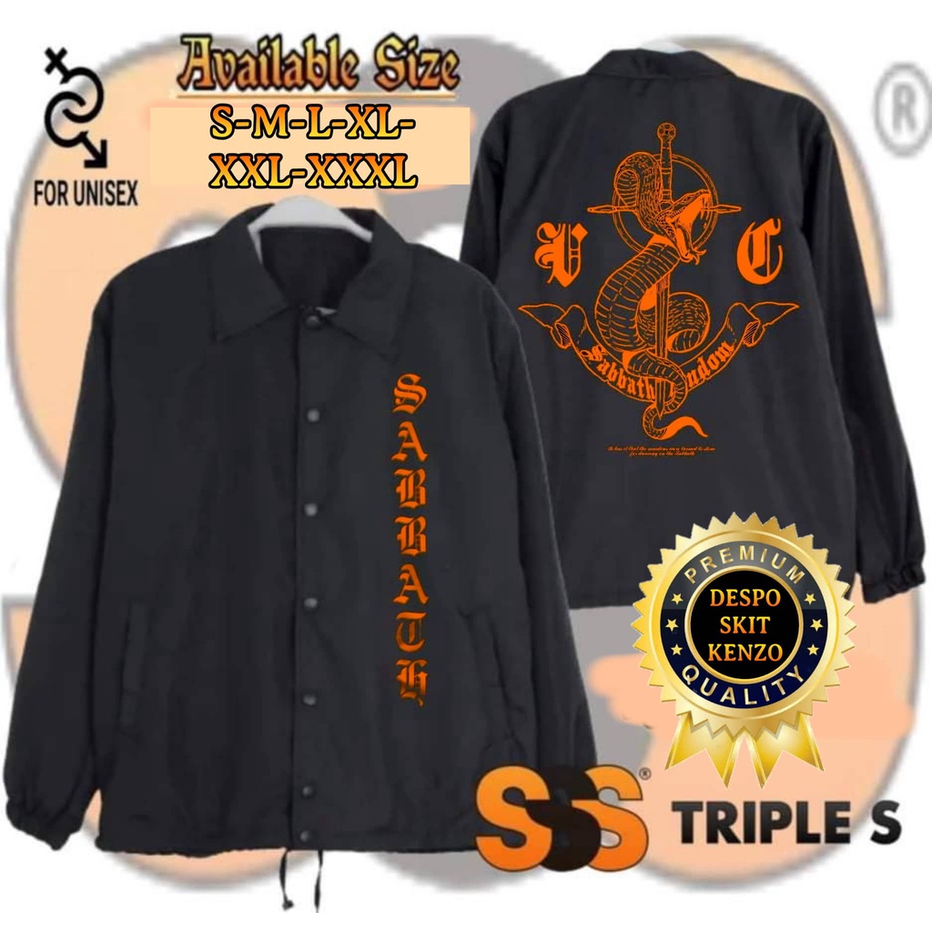 HOT DEALS READY SIAP KIRIM COACH JAKET SABBATH CREW JOKER VER JACKET WEBTOON WIND BREAKER SEPEDA