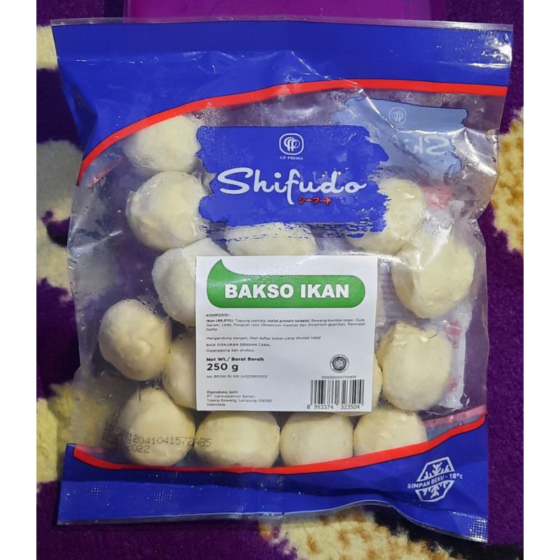 

Bakso Ikan Shifudo Fiesta 250gr