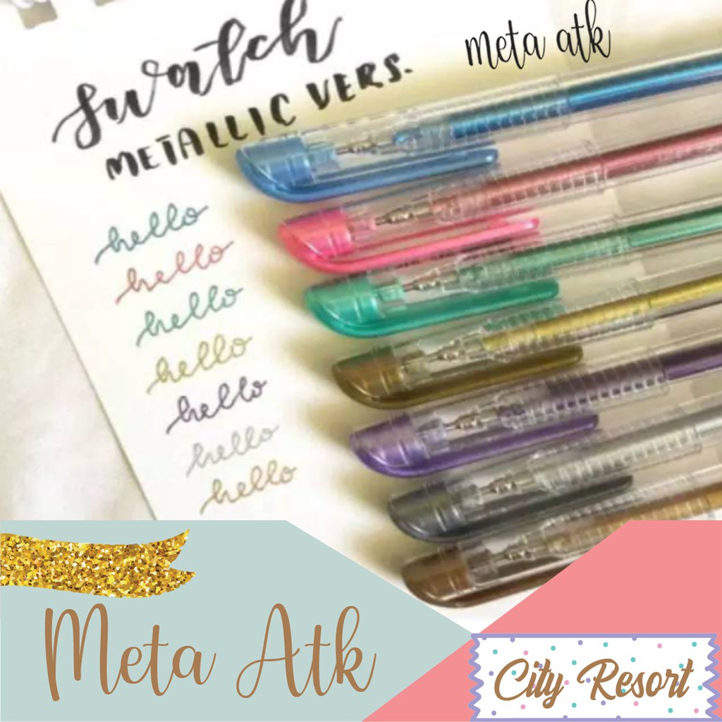 

Pulpen My Metal Gel Dong-A 0.7