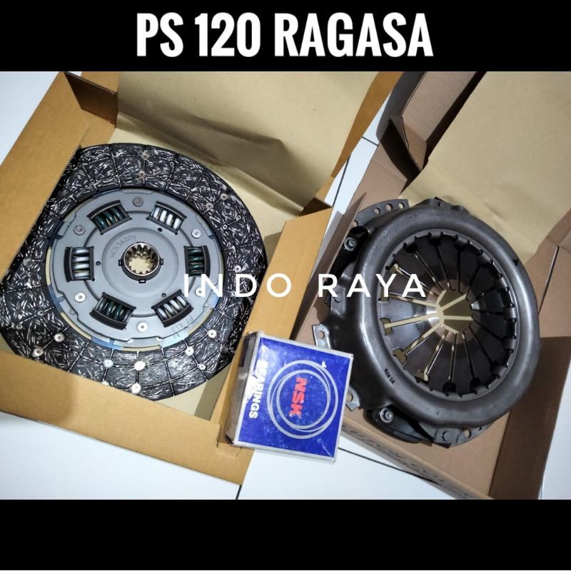 kampas kopling set PS 120 ragasa ori
