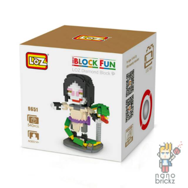 Orochimaru - Naruto 9651- Lego Loz Nanoblock