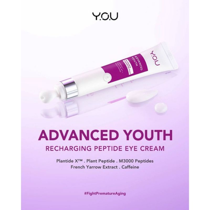 you advance youth recharging peptide eye cream