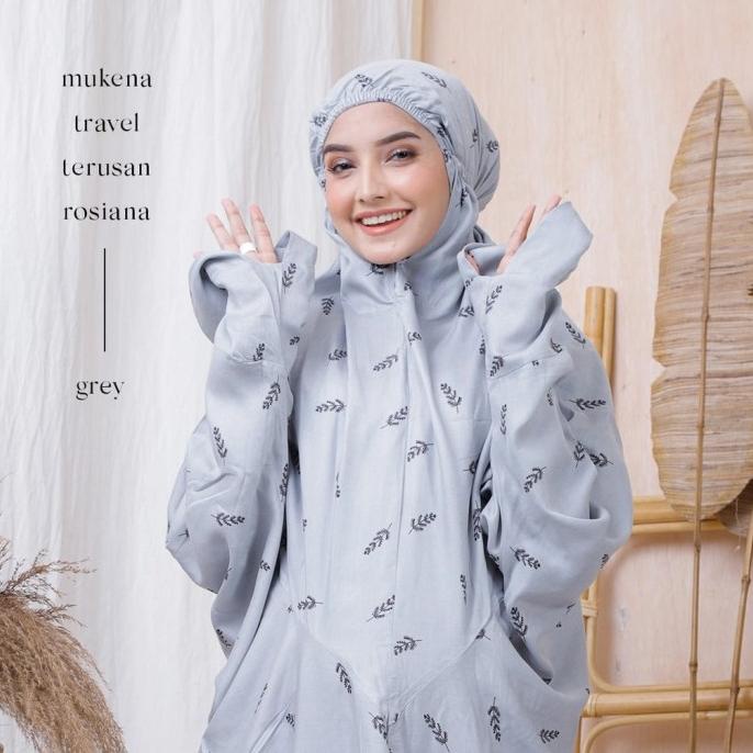 Mukena Travel Terusan/Mukena Rayon/Mukena Terusan