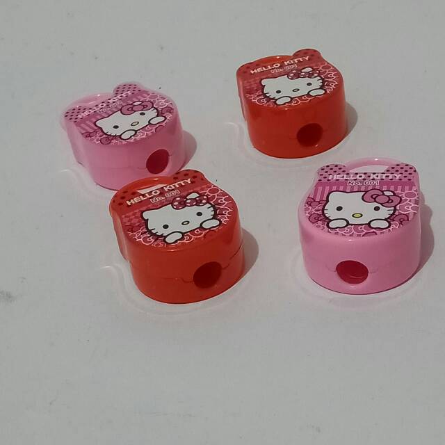 

Rautan pensil plastik karakter hello kitty