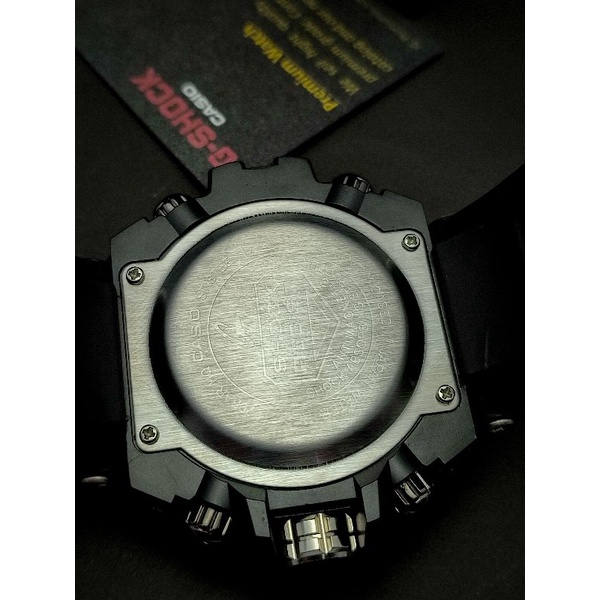 Jam Tangan Pria G Shock GST-8600 Metal Full Black Grade A Tahan Air + Bonus