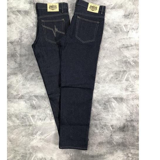 TER ✅ DENIM SELVEDGE BLACK INDIGO 15 OZ 지