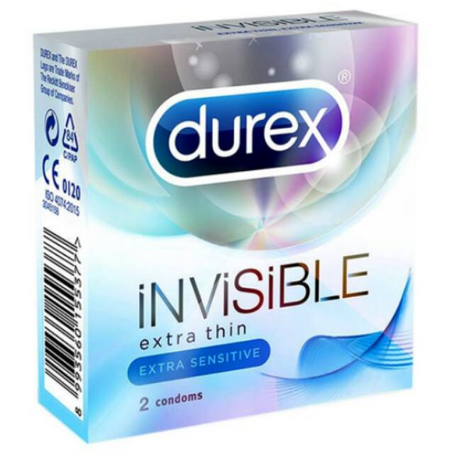 DUREX KONDOM INVISIBLE - 2 pcs