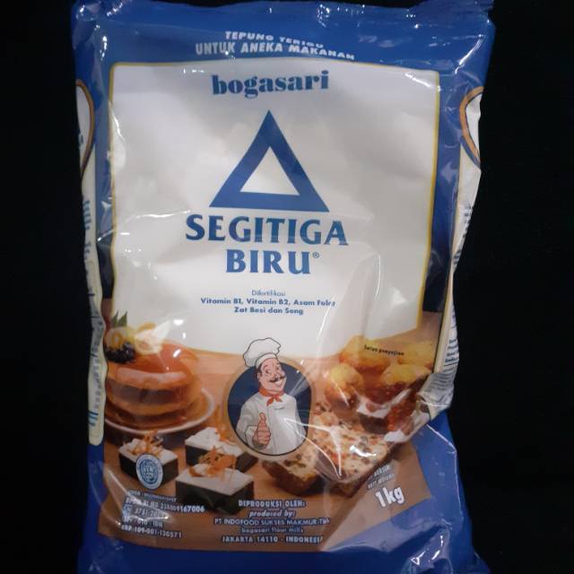 

Tepung Terigu Segitiga Biru 1 kg