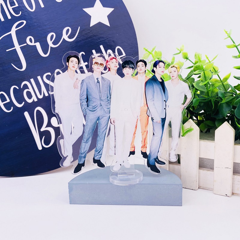 Kpop Bts New Album Butter Double-Sided Acrylic Stand Desktop Decoration