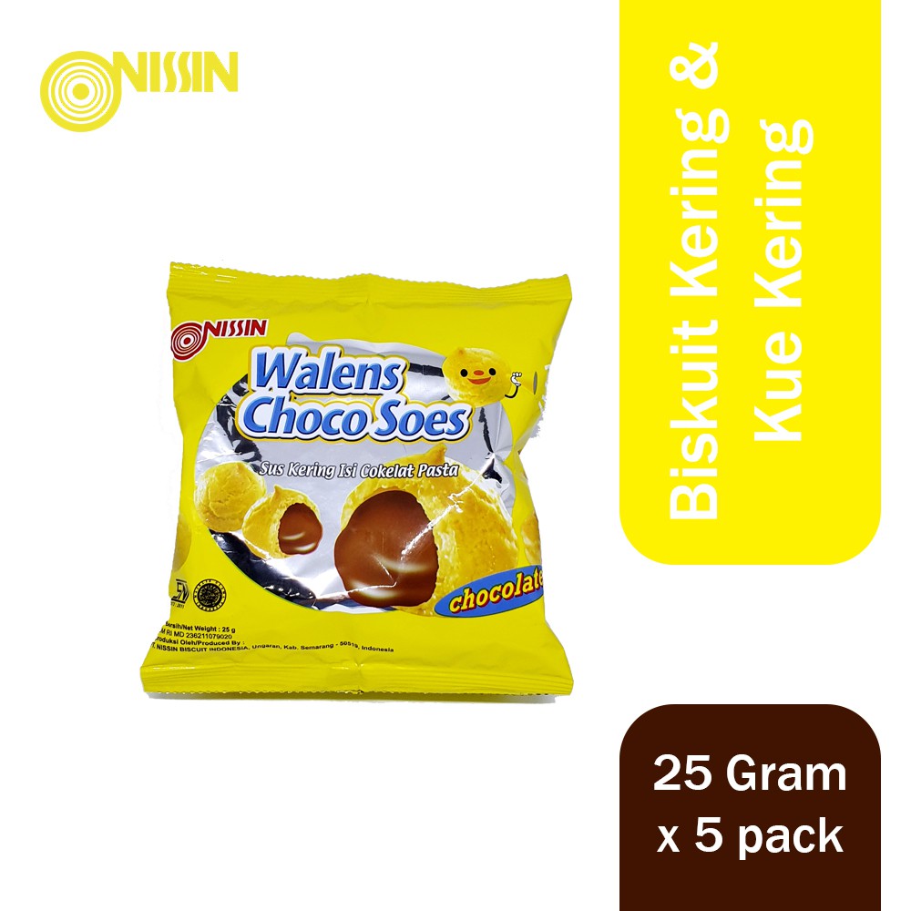 

Walens Choco Soes 25 gr | 5 pcs