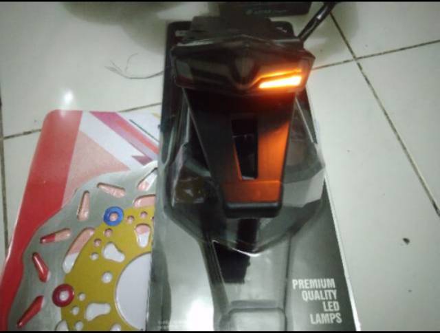 Spakbor Belakang Klx Lampu Stop Lamp Klx Dtracker 150 New Light Transformer