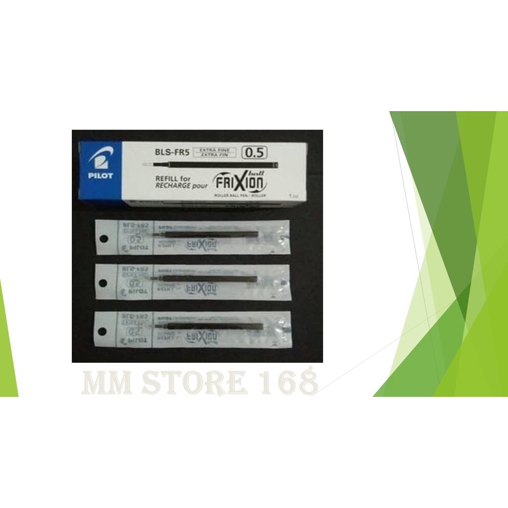 

Isi Ballpoint / Pulpen / Pen Merk Pilot Frixtion Ball Clicker Ukuran 0.5 mm