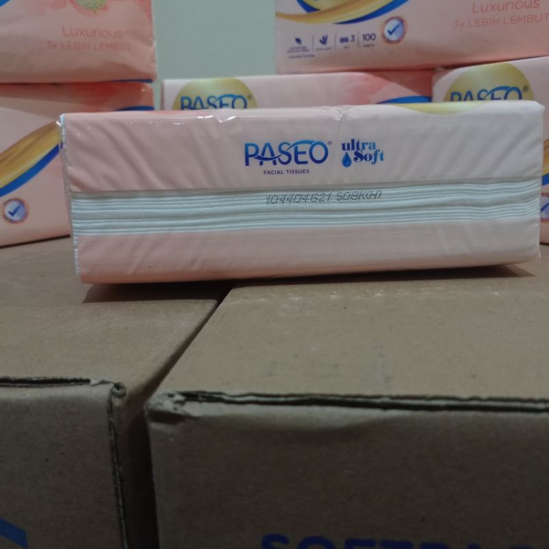 Tissue Paseo Ultra soft 100 sheets 3 ply