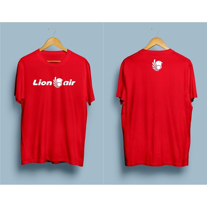 (TERBARU)  KAOS LION AIR - LION AIR - MASKAPAI LION AIR - TIKET PROMO LION AIR -SMclothes