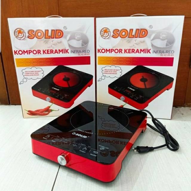 SOLID SL-IC-IR-81 Kompor Induksi Infrared Keramik