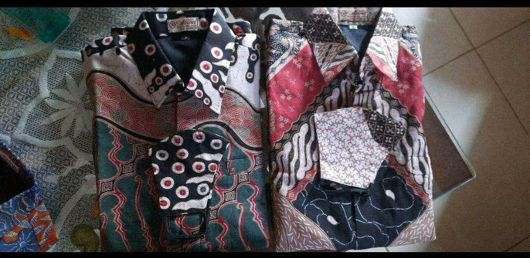 Baju Batik Pria Lengan Panjang Kemeja Batik Pria Premium Batik Slim Fit Solo Cowok Modern Pcw 008