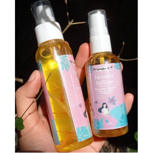 facemist saffron bybdka(WAJIB BACA DESKRIPSI)