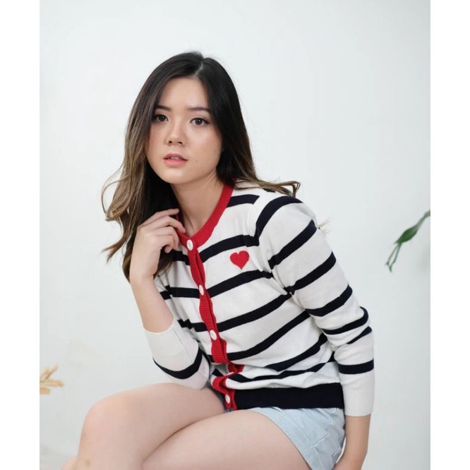 SEOUL KNIT CARDIGAN - CARDIGAN WANITA TANGAN PANJANG