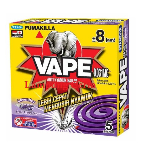 Obat Nyamuk Bakar | Vape Anti Nyamuk Bakar Lavender 5