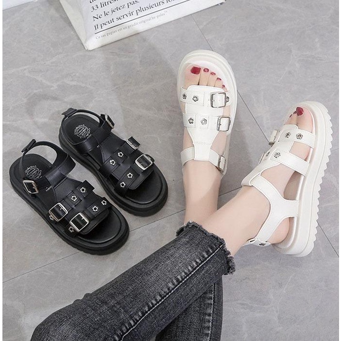 Cafana Sandal Wanita Import Gesper Haira IMP-3040