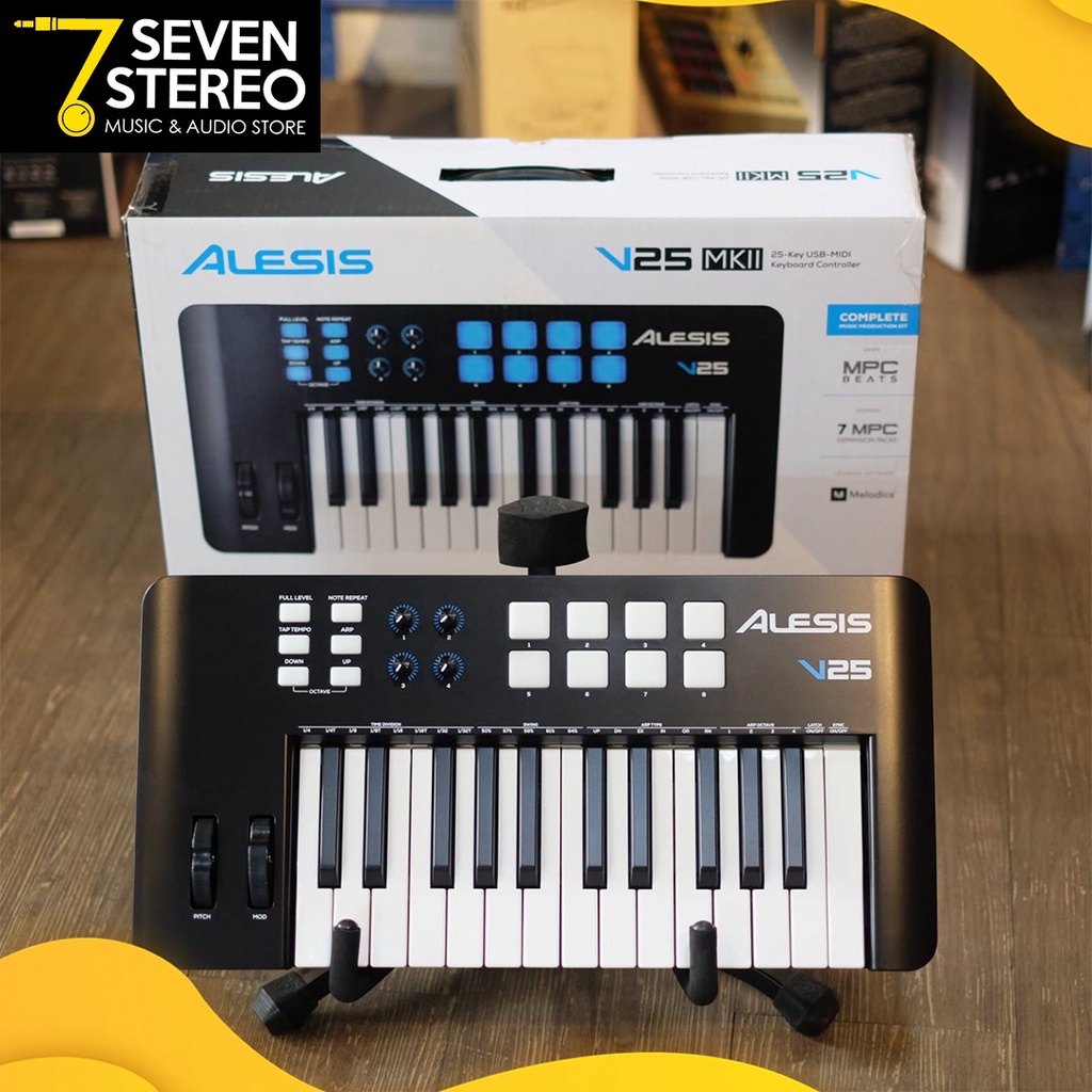 Alesis V25 V 25 USB MIDI Controller Keyboard 25-Key
