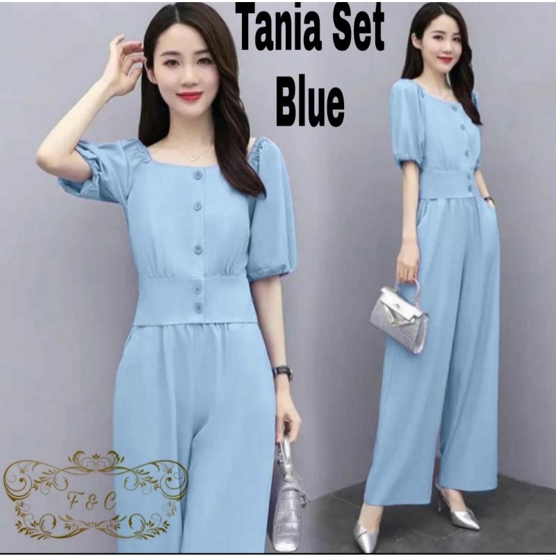 SET CELANA TANIA FASHION, MOSCREPE, SETELAN